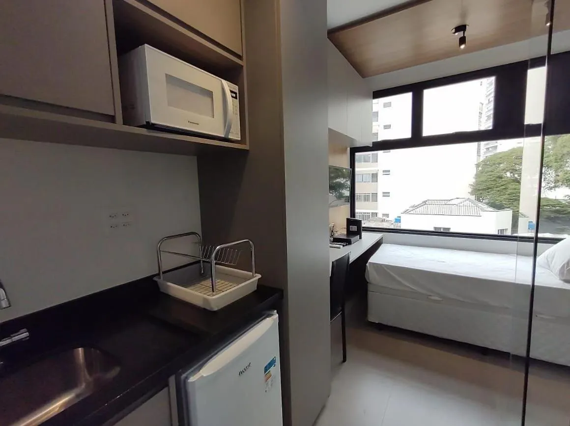 Apartmán Studio Vn Nova Higienopolis - Ao Lado Do Metro Santa Cecilia São Paulo 0*,  Brazílie