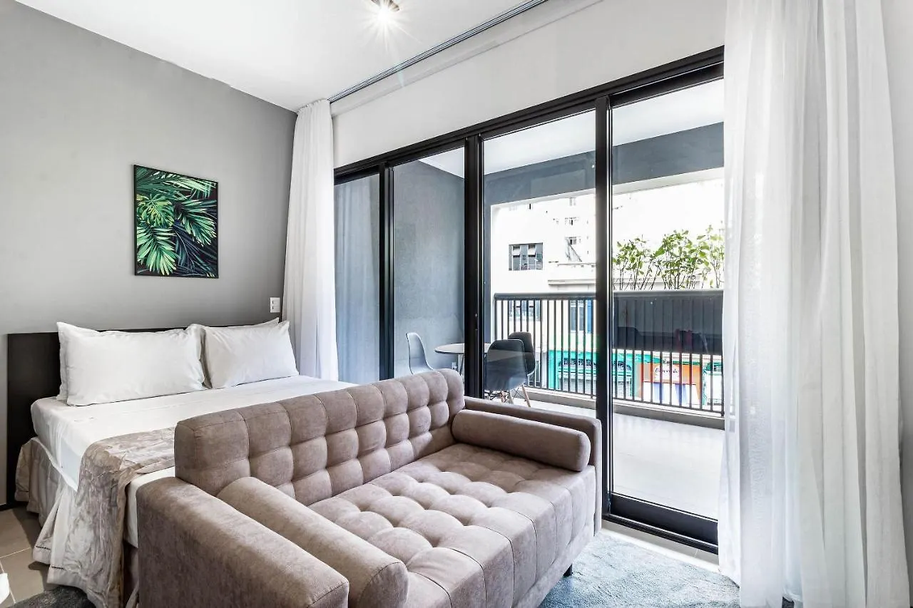 Apartmán Studio Vn Nova Higienopolis - Ao Lado Do Metro Santa Cecilia São Paulo