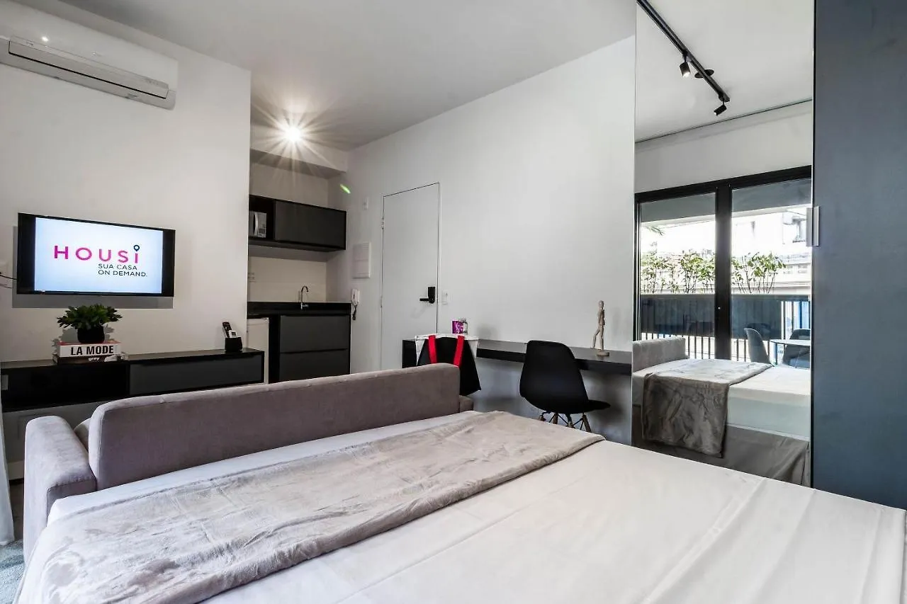 Apartmán Studio Vn Nova Higienopolis - Ao Lado Do Metro Santa Cecilia São Paulo Brazílie