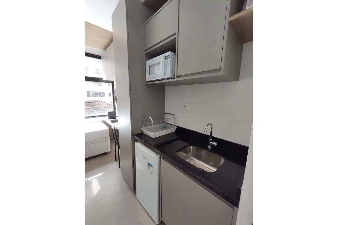 Apartmán Studio Vn Nova Higienopolis - Ao Lado Do Metro Santa Cecilia São Paulo 0*,  Brazílie