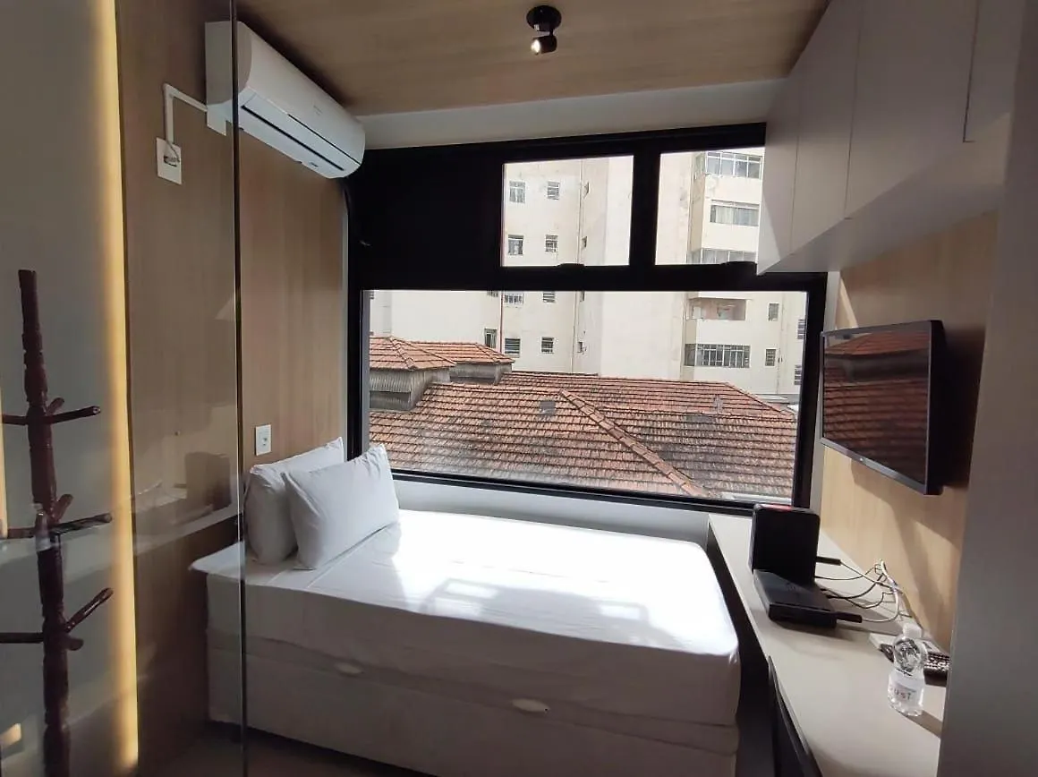 Apartmán Studio Vn Nova Higienopolis - Ao Lado Do Metro Santa Cecilia São Paulo 0*,