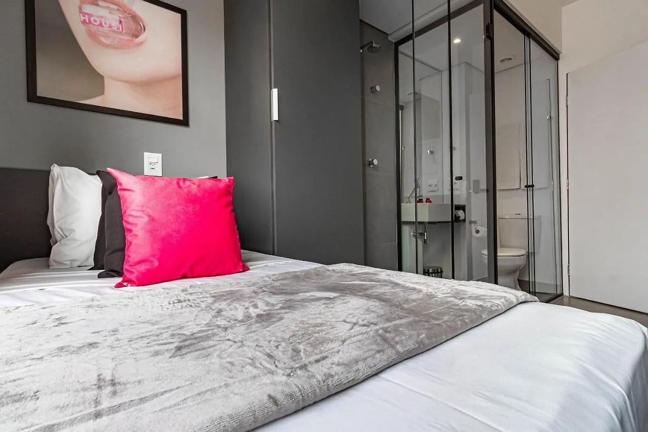 Apartmán Studio Vn Nova Higienopolis - Ao Lado Do Metro Santa Cecilia São Paulo 0*,