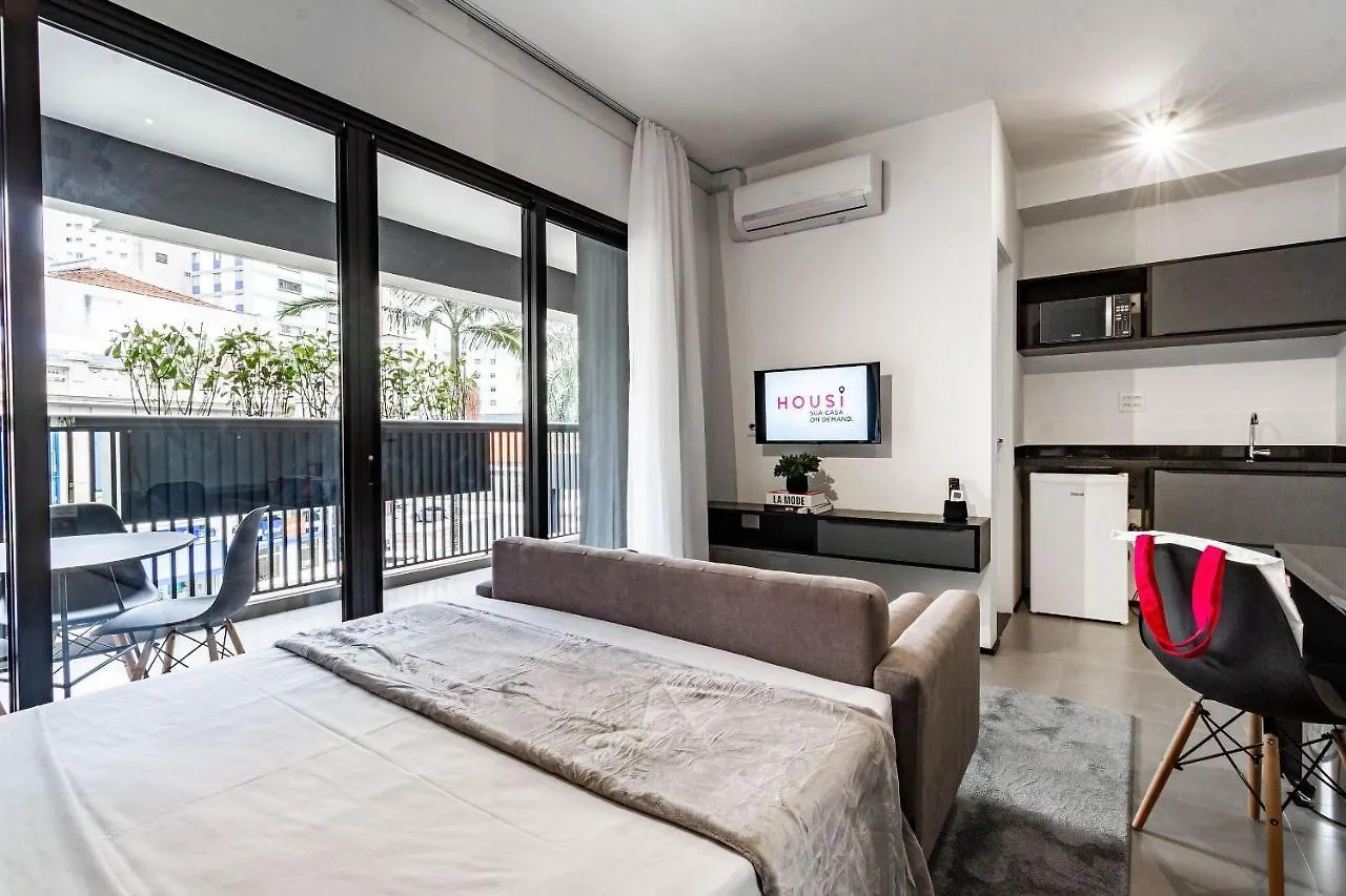 Studio Vn Nova Higienopolis - Ao Lado Do Metro Santa Cecilia Apartment Sao Paulo