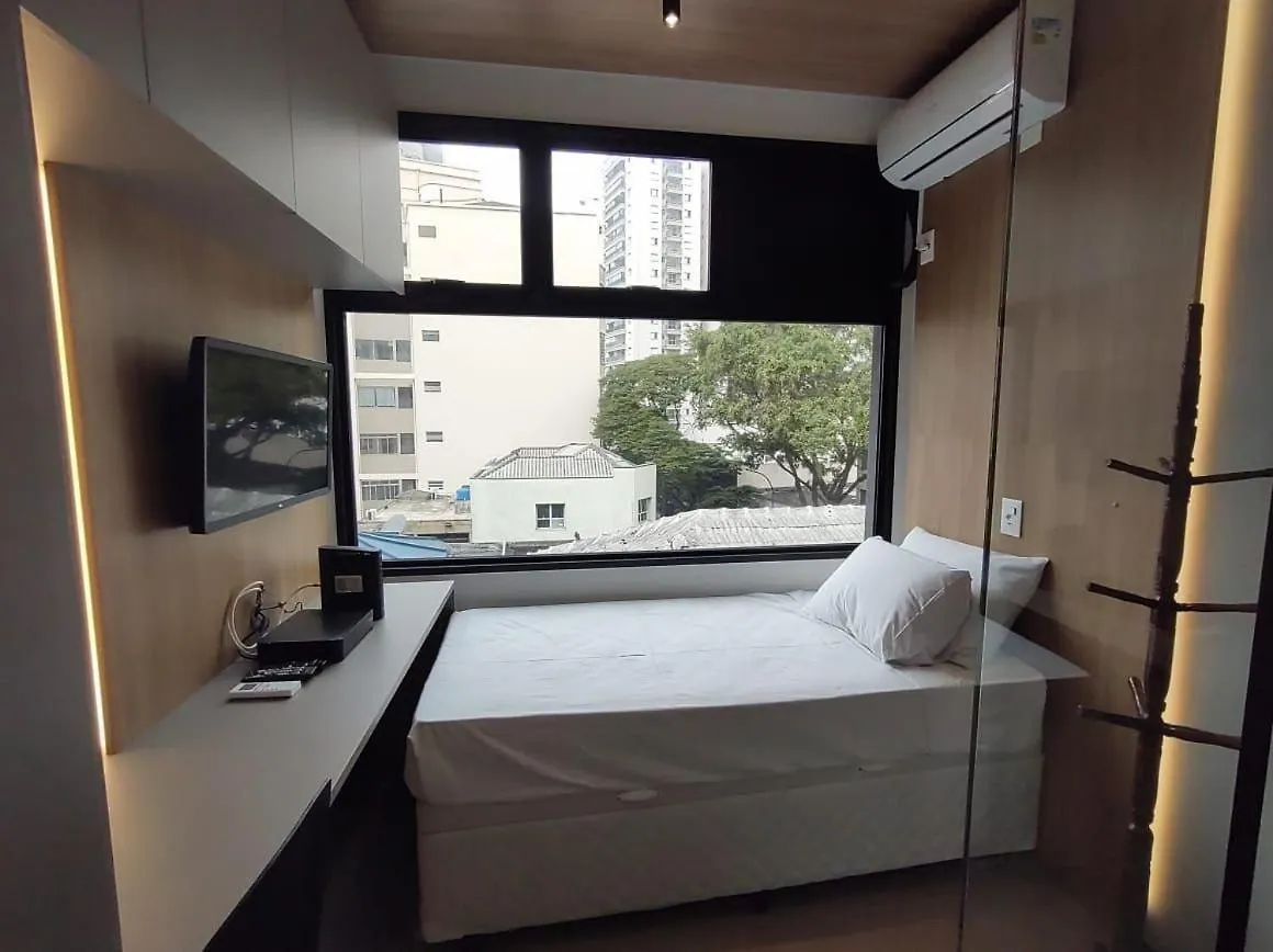 Studio Vn Nova Higienopolis - Ao Lado Do Metro Santa Cecilia Apartment Sao Paulo